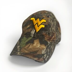 West Virginia Mountaineers Camo Baseball Cap Unisex